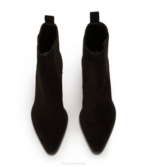 Stiefeletten| de Tony Bianco Frauen Kolbenstiefeletten schwarzes Wildleder 4624495